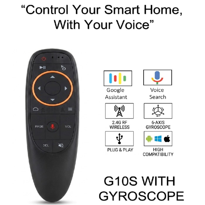 G10s Backlit Voice Air Remote Mouse G10s Backlit Voice Air Remote Mouse